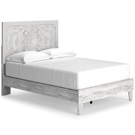 2 Piece Full Panel Platform Bed